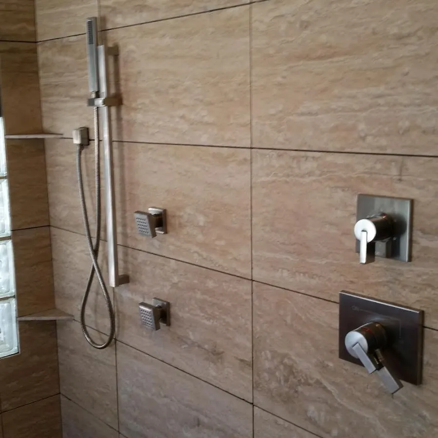 Shower fixture installation for Water Heater Replacement in Fort Wayne